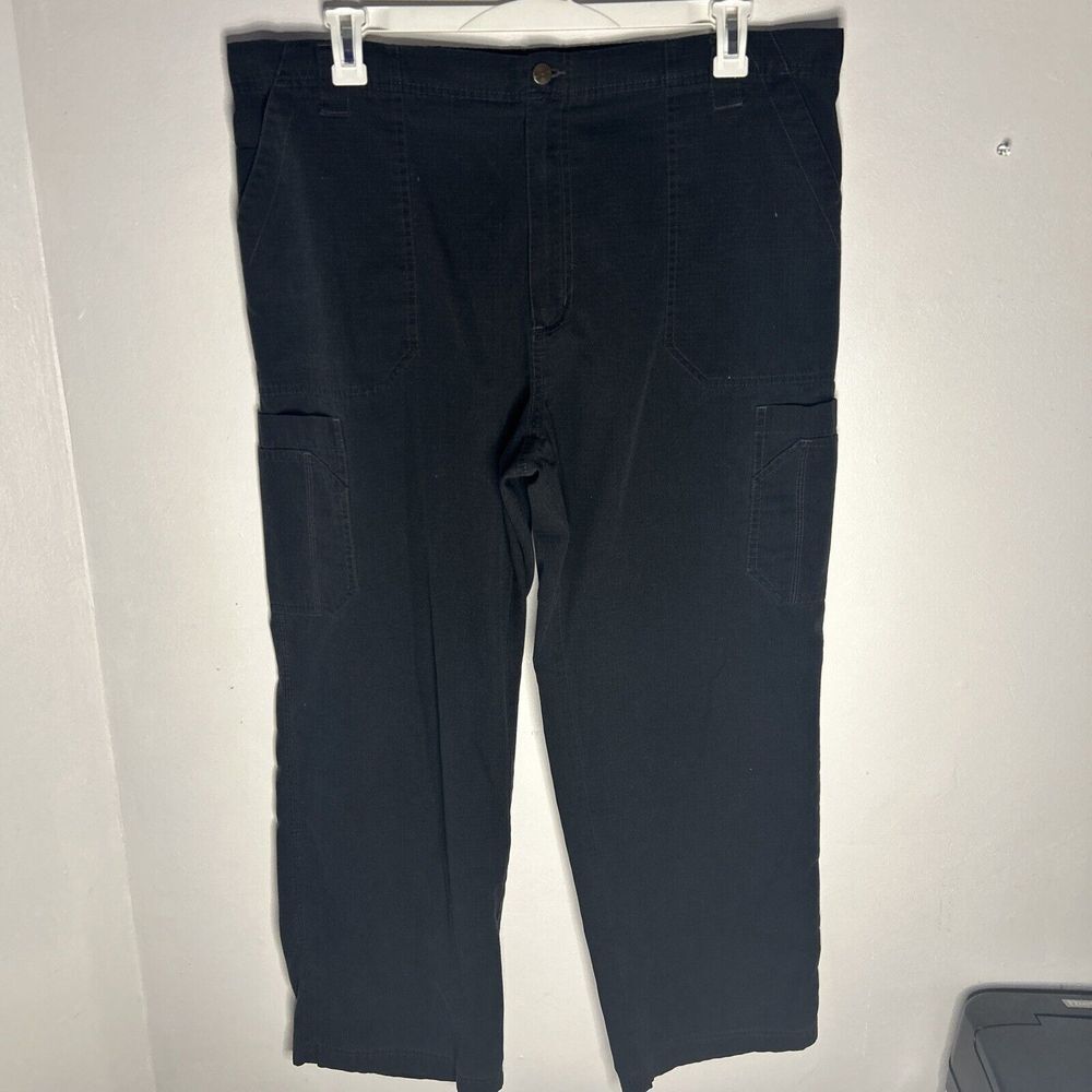 Carhartt Men's Nursing Scrub Pants Black Size 2XL Tall Cargo‎ Drawstring
